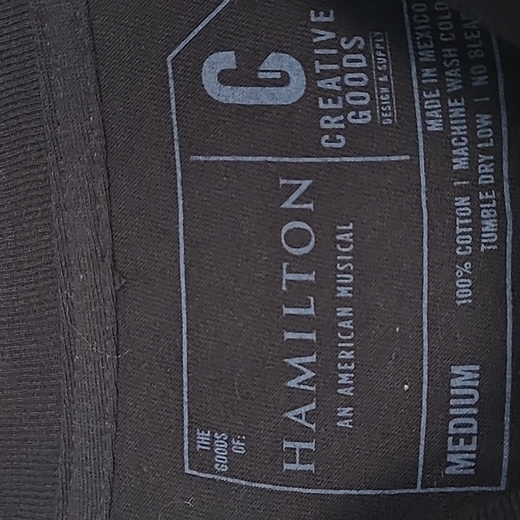 Hamilton American Musical tour tshirt - Picture 3 of 4